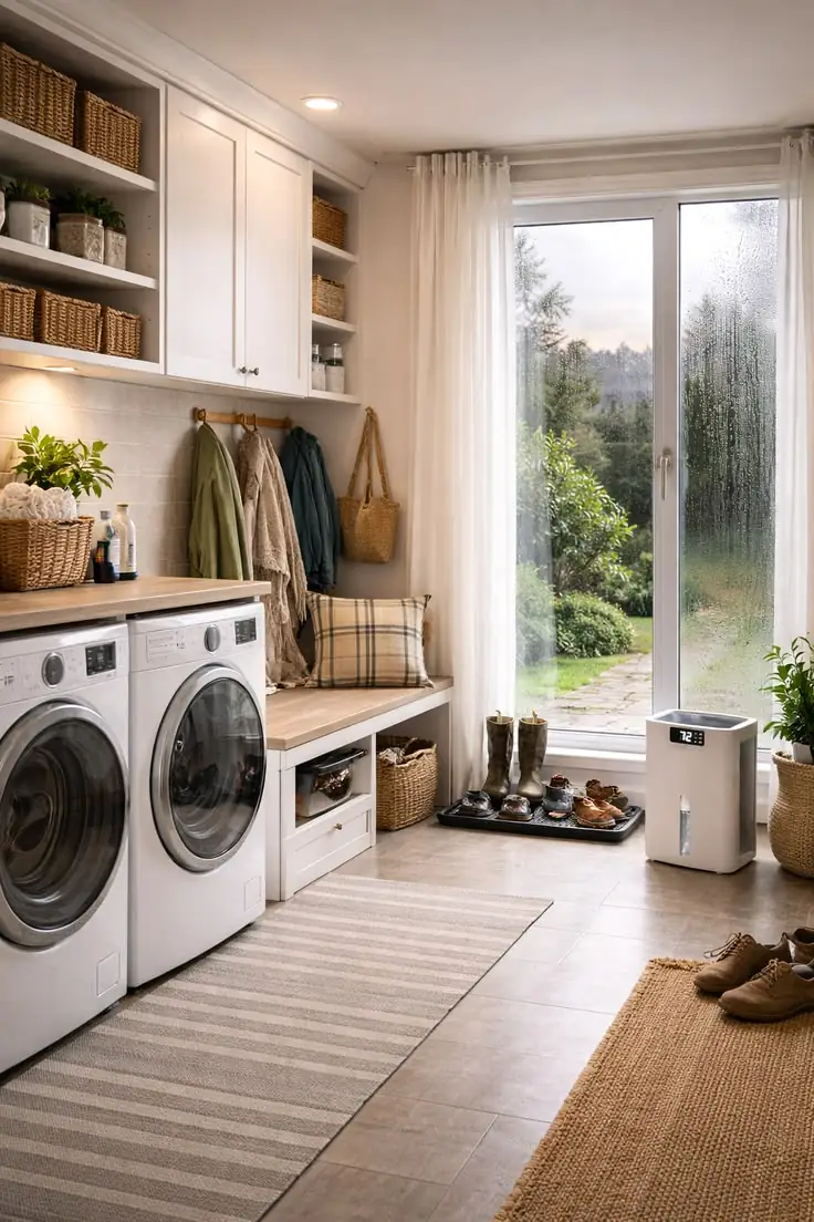 Dehumidifier for reducing excess indoor moisture